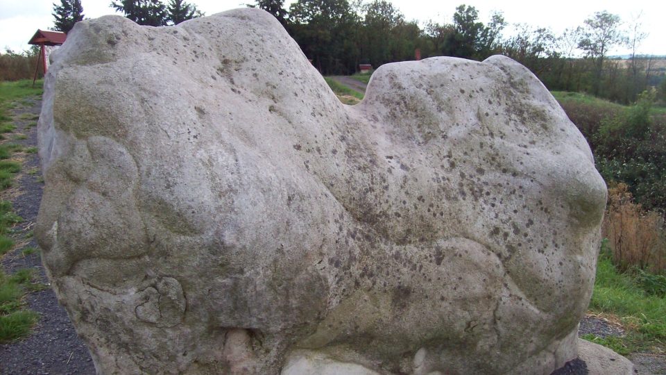 Pohled zezadu na Havraní kámen