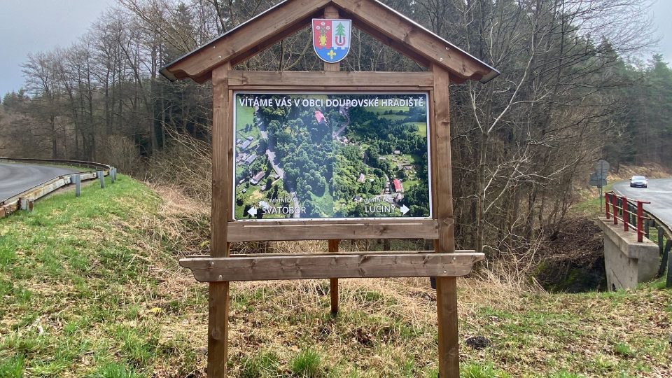 Obec Doupovské Hradiště leží v části bývalého vojenského prostoru Hradiště