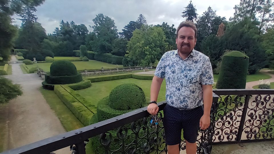 Kastelán Jan Binder si buchlovický zámek zamiloval | foto: Silvie Pospíšilová, Český rozhlas Kastelán Jan Binder si buchlovický zámek zamiloval