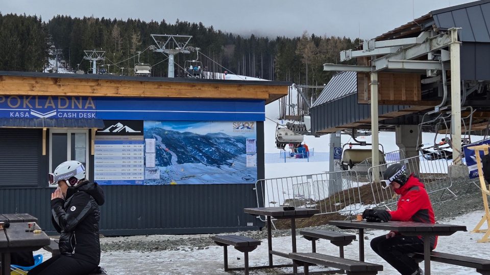 U nové sjezdovky v Orlickém Záhoří