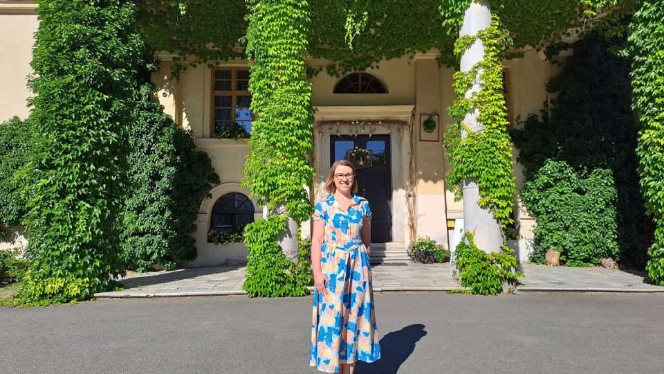 Kastelánka zámku Raduň Markéta Kouřilová