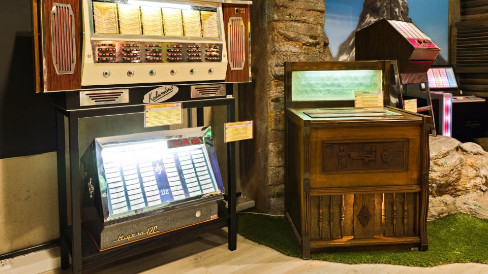 Přestože jukeboxům dominovala Amerika, v muzeu mají speciální oddělení i pro ty z evropské produkce