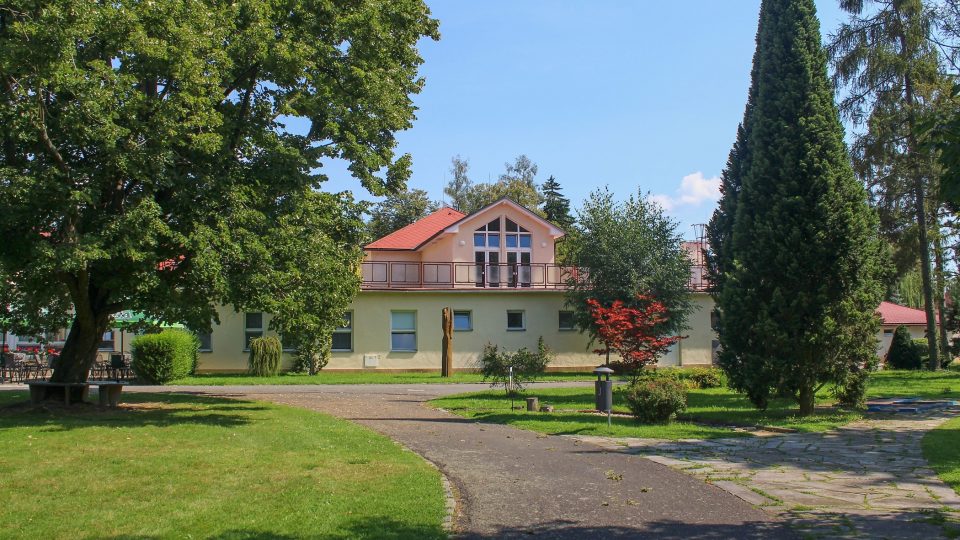 Lázeňský park u Lázní Bludov