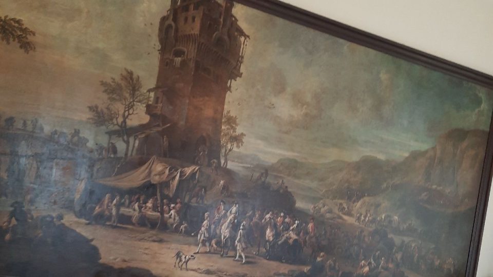 Záhadný obraz, který dodnes historici zkoumají | foto: Iva Havlíčková, Český rozhlas Záhadný obraz, který dodnes historici zkoumají