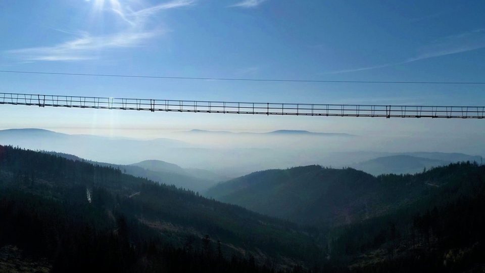 Sky Bridge 721 v Králickém Sněžníku