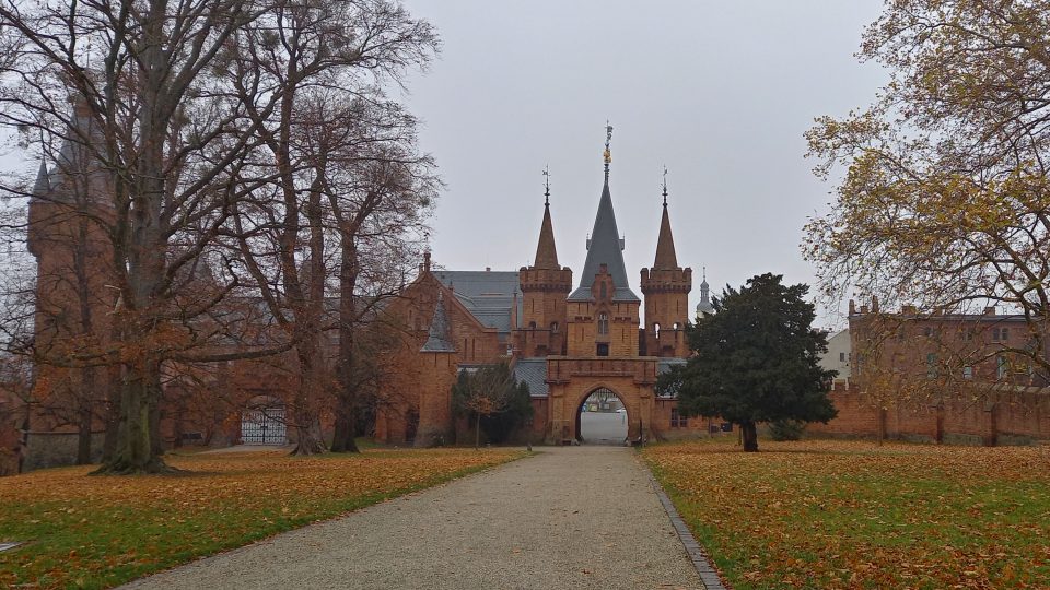 Červený zámek v Hradci nad Moravicí