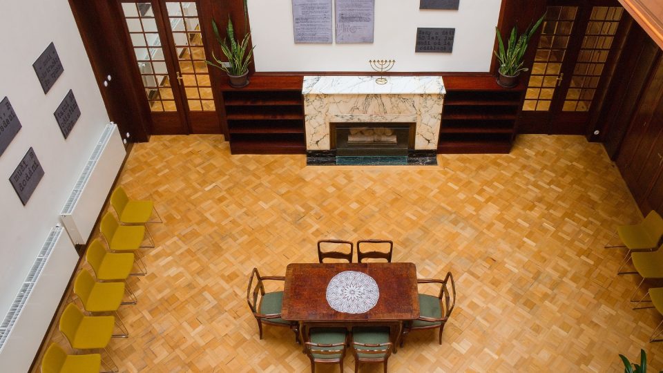 Schodišťová hala je nejreprezentativnější prostor vily