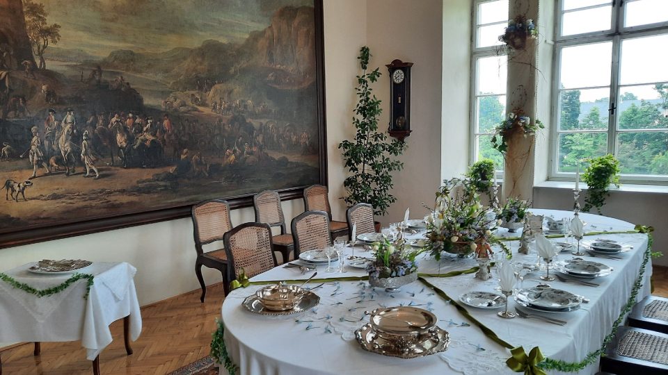 Zámecký interiér | foto: Iva Havlíčková, Český rozhlas Zámecký interiér