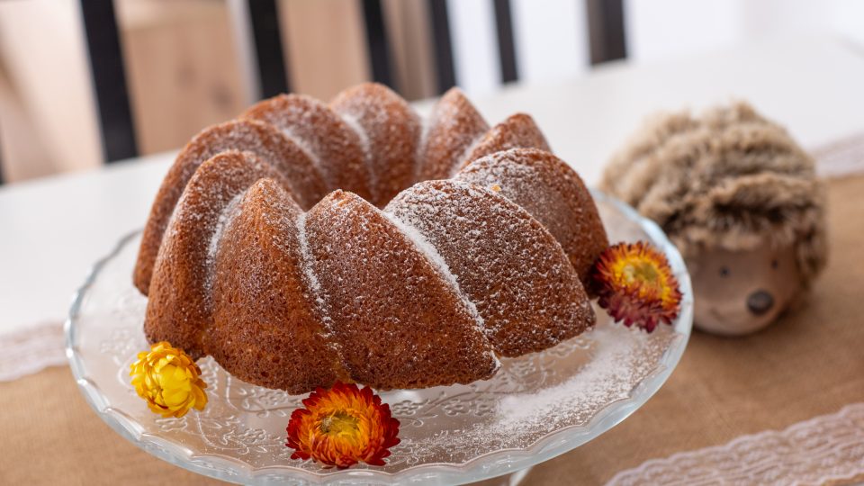 Dominika Moldaschlová nás mimo soutěž pohostila ještě bábovkou | foto: Martin Čuřík Dominika Moldaschlová nás mimo soutěž pohostila ještě bábovkou