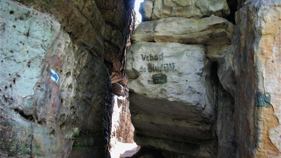 Vchod do Bludiště Horního labyrintu