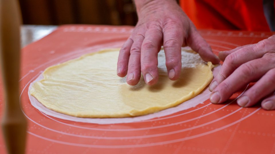 Koláče jsme dělali o průměru 26 centimetrů