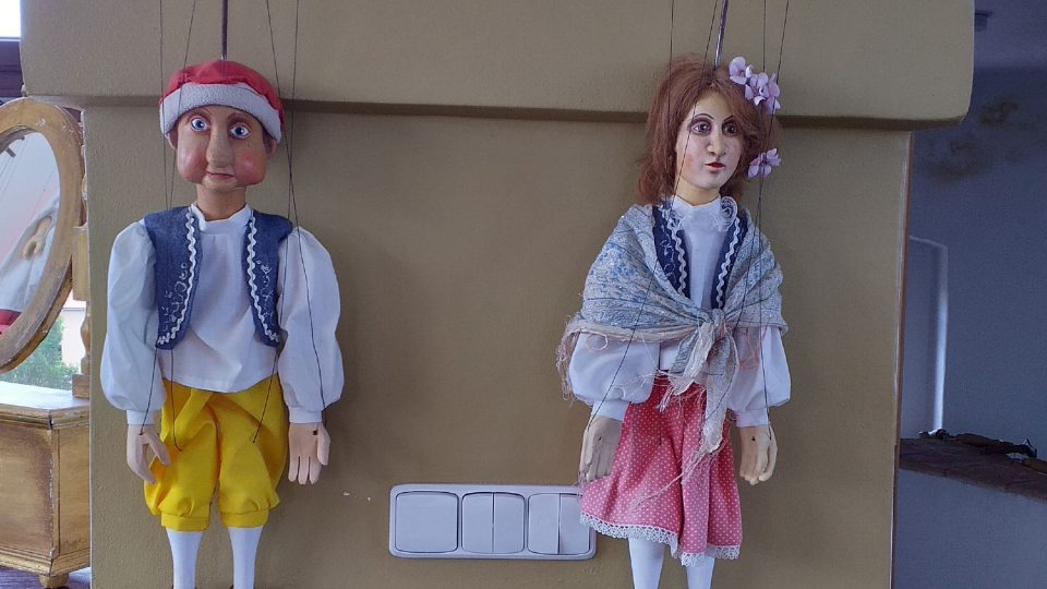 Loutky Honzy a Mařenky | foto: Stanislava Brádlová, Český rozhlas Loutky Honzy a Mařenky