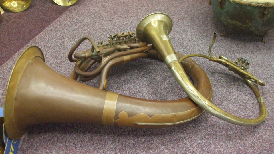Výstava hudebních nástrojů v Žatci 