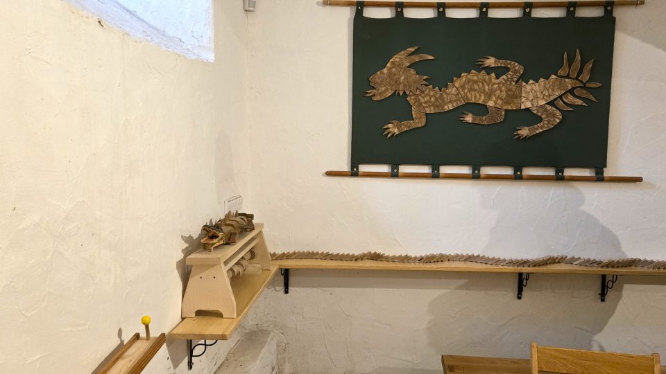 V trutnovské galerii jsou draci, kam se člověk podívá | foto: Vladislava Wildová, Český rozhlas V trutnovské galerii jsou draci, kam se člověk podívá