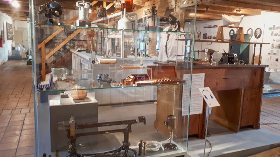 Pohled do expozice Muzea cukrovarnictví