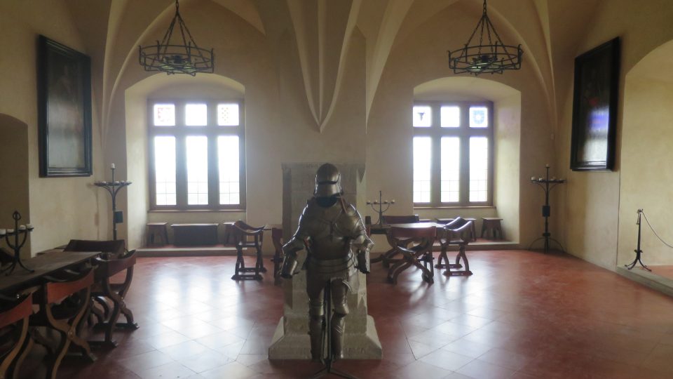 Rytířský sál hradního paláce