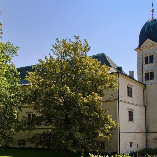 Hrubý Rohozec pohledem z anglického parku | foto: Jaroslav Hoření,  Český rozhlas