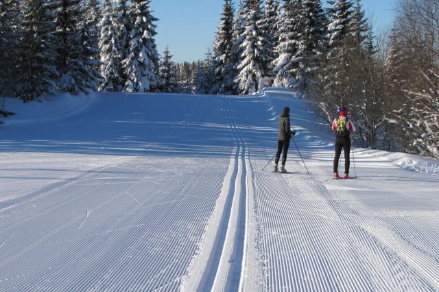 Upravované trasy na běžky | foto: Zdeněk Spilka