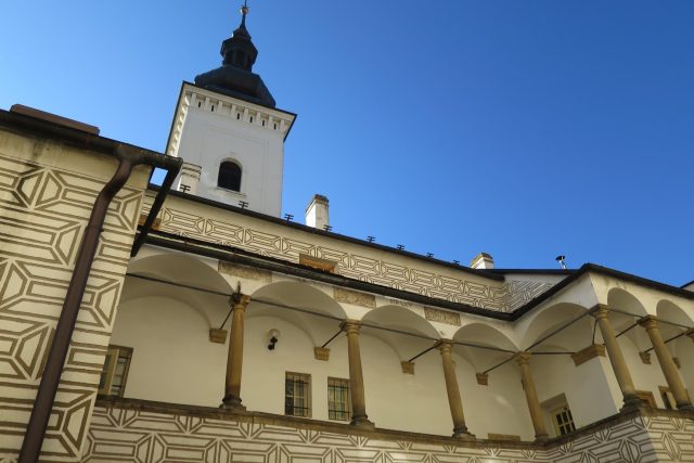 V zadním,  bohatě zdobeném traktu radnice bylo kdysi vězení | foto: Tereza Brázdová,  Český rozhlas