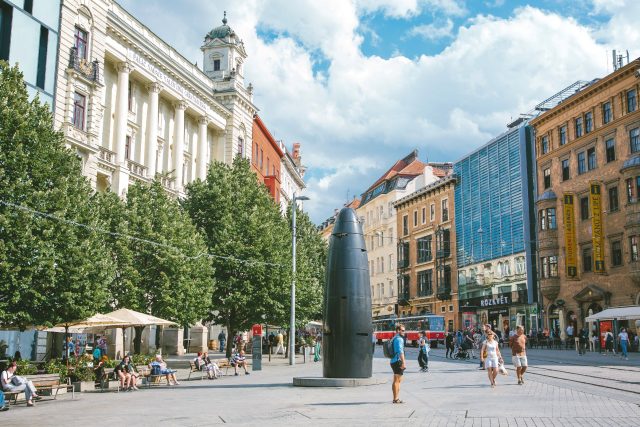 Náměstí Svobody v Brně | foto: Jana Volková,  Český rozhlas