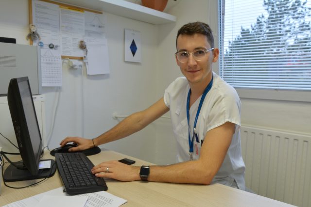 Psycholog Ondřej Vávra  (Uherskohradišťská nemocnice) | foto: Uherskohradišťská nemocnice