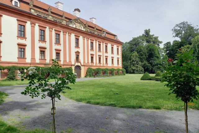 Zámek Kunín je barokní perlou severu Moravy | foto: Petra Štrymplová,  Český rozhlas